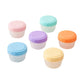 30 Pieces 60 mL Reusable Plastic Food Containers with Screw Lids, Leak Resistant Portion Pots for Dressings, Snacks and Dips