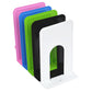 Metal Book Ends for Shelves, Heavy Duty Bookends for Office Home Kitchen Decorative, Nonskid Book Ends to Hold Heavy Books, 1 Pairs/2 Pcs, 5.71x4.92x6.61 5.71" x 4.92" x 6.61" green/1 Pair