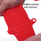 Oven Mitts Heat Resistant, Mini Oven Mitts, Mini Silicone Oven Gloves,Pinch Grips Mitts Potholder for Kitchen Cooking & Baking, 1 Pcs, 3.93x3.35 7.16" x 5.35" x 8.85" Grey
