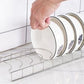 1 Pcs Lid Organizer,Pot Lid Organizer,Metal Pot Lid Holder,8-Tier Pot Lid Rack for Bakeware Dish Plate,Cutting Boards,Pots & Pans,Serving Trays,Containers in Cabinet Pantry,(A,11.61x4.72x0.9 in) B