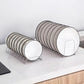 1 Pcs Lid Organizer,Pot Lid Organizer,Metal Pot Lid Holder,8-Tier Pot Lid Rack for Bakeware Dish Plate,Cutting Boards,Pots & Pans,Serving Trays,Containers in Cabinet Pantry,(A,11.61x4.72x0.9 in) B