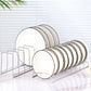 1 Pcs Lid Organizer,Pot Lid Organizer,Metal Pot Lid Holder,8-Tier Pot Lid Rack for Bakeware Dish Plate,Cutting Boards,Pots & Pans,Serving Trays,Containers in Cabinet Pantry,(A,11.61x4.72x0.9 in) B