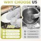2 Pack Stainless Steel Wire Dishwashing Gloves, Scrubber Cleaning Gloves for Pots, Pans, Dishes and Kitchen Cleaning, Grey
