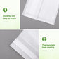 Mixed Size Non-Woven Grow Bag Set, Breathable Plant Nursery Pots for Seeds, Herbs, Vegetables and Cuttings, White