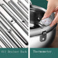 Stainless Steel Deep Fryer Pot with Basket for Tempura, Chips and Fried Foods, Suitable for Induction and Gas Cooktops, 20 cm, Silver
