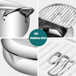 Stainless Steel Deep Fryer Pot with Basket for Tempura, Chips and Fried Foods, Suitable for Induction and Gas Cooktops, 20 cm, Silver