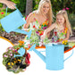 Metal Watering Can, Iron Sprinkling Kettle, Garden Watering Pot for Outdoor Plants Watering Equipment, Gardening Water Pot Watering Can for Garden Home Plants, 600ML 600 mL Blue