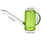 Plants Watering Jug, Portable Flower Mister, 1L Long Neck Sprinkler, Gardening Can, Household Gardening Watering Pot, for Indoor Herbs Vegetables Bonsai Balcony Plants, Outdoor Watering Container Gray