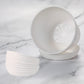 Pots for Plants, 8 Pack 4 inch Plastic Planters with Multiple Drainage Holes and Trays - Plant Pots for All Home Garden Flowers Succulents (White) 4inch-White