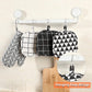 2 Pieces Oven Mitts and Grill Gloves, Non-Slip Cooking Gloves for Baking, Grilling and Everyday Kitchen Use, Grey