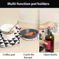 2 Pieces Oven Mitts and Grill Gloves, Non-Slip Cooking Gloves for Baking, Grilling and Everyday Kitchen Use, Grey