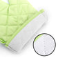 2 Pieces Oven Mitts and Grill Gloves, Non-Slip Cooking Gloves for Baking, Grilling and Everyday Kitchen Use, Green