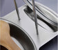 Lid and Spoon Rest Shelf, Pot Lid Organizer, 304 Stainless Steel Pan Pot Cover Lid Rack Stand Organizer, Pan Lid Organizer Storage Soup Spoon Rests Utensils Kitchen Tool