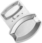 Lid and Spoon Rest Shelf, Pot Lid Organizer, 304 Stainless Steel Pan Pot Cover Lid Rack Stand Organizer, Pan Lid Organizer Storage Soup Spoon Rests Utensils Kitchen Tool