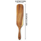 Large Wooden Spoon, Wooden Spoon for Cooking, Large Wood Scoop Utensil, Kitchen Serving Scoop for Pot, Long Handle Spoon, Heavy Food Service Spoon, Mixing Spoon, Smooth Finish & Comfortable Grip As Show D