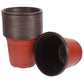 Worgeous 50 Pcs Large Plastic Planter Pots for and Plants, Garden Starter Containers