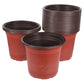 Worgeous 50 Pcs Large Plastic Planter Pots for and Plants, Garden Starter Containers