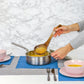 1Set Soup Ladle Deep Soup Ladle Bamboo Material for Cooking and Serving Food 3.5 x 11 Inch