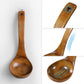 1Set Soup Ladle Deep Soup Ladle Bamboo Material for Cooking and Serving Food 3.5 x 11 Inch