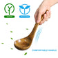 1Set Soup Ladle Deep Soup Ladle Bamboo Material for Cooking and Serving Food 3.5 x 11 Inch