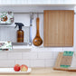 1Set Soup Ladle Deep Soup Ladle Bamboo Material for Cooking and Serving Food 3.5 x 11 Inch