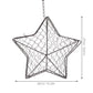 Iron Wire Wall Planter Hanging Basket Decorative Flower Pot Holder Space Saving for Indoor Outdoor Use 1 Pc