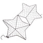 Iron Wire Wall Planter Hanging Basket Decorative Flower Pot Holder Space Saving for Indoor Outdoor Use 1 Pc