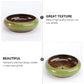 Green Ceramic Flower Pot, Hydroponic Planter for Indoor and Outdoor Garden Decor