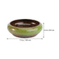 Green Ceramic Flower Pot, Hydroponic Planter for Indoor and Outdoor Garden Decor