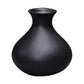 Black Ceramic Vase for Plants, Home Decor, Flower Pot, Modern Ornamental Plant Holder