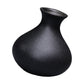Black Ceramic Vase for Plants, Home Decor, Flower Pot, Modern Ornamental Plant Holder