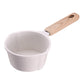 Kitchen Supplies Saucepan Nonstick Pan Small Soup Pots for Cooking, Milk Pot Compatible for All Stoves, Milk Pan with Removeable Handle, Oven& Dishwasher Safe 3.34×2.16 in Black