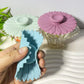 Sunflower Silicone Cup Covers (Set of 3), Multicolored Silicone Lids for Mugs, Cups, Flexible Mug Covers, Tea Pots