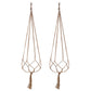 2 Pack 48 Inches Plant Hanger Flower Pot Plant Holder for Indoor Outdoor Decorations, Large, 4 Legs