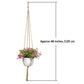 2 Pack 48 Inches Plant Hanger Flower Pot Plant Holder for Indoor Outdoor Decorations, Large, 4 Legs