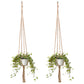 2 Pack 48 Inches Plant Hanger Flower Pot Plant Holder for Indoor Outdoor Decorations, Large, 4 Legs