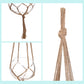 2 Pack 48 Inches Plant Hanger Flower Pot Plant Holder for Indoor Outdoor Decorations, Large, 4 Legs