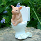 Pig Miniature Resin Garden Statue, Outdoor Lawn Decoration Gardening Potted Decorative Resin Statue. Best Gift