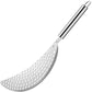 Held Crescent Drainer Pan Pot Strainer with Handle Stainless Steel Hand for Spaghetti Fry Noodles Fruit Vegetable