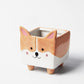 Indoor and outdoor flower pots, creative bonsai flower pots, cartoon animal designs, ceramic succulent flower pots