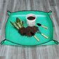 Plant transplantation and dirtiness control transplantation pad, thickened waterproof pot tray, succulent plant pot mat