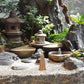 Mini Pagoda Statue Resin Miniature Tower Model Figurine Desktop Ornament for Zen Garden Home Aquarium Dollhouse Decoration