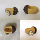 Creative Hedgehog Pinecone Resin Planter, Mini Succulent Pot for Indoor & Outdoor Garden Decor