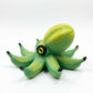 Creative Banana Octopus Resin Ornament - Fun Cartoon Pastoral Home Decor, Unique Yellow-Green Desktop Sculpture(Green)