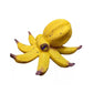 Creative Banana Octopus Resin Ornament - Fun Cartoon Pastoral Home Decor, Unique Yellow-Green Desktop Sculpture(Yellow)
