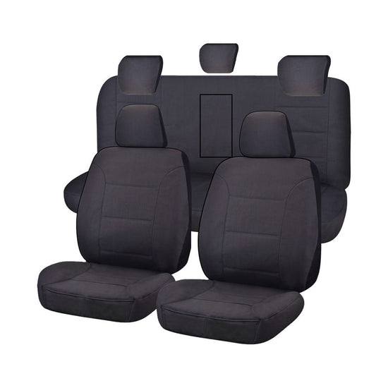 All Terrain Canvas Seat Covers - For Chevrolet Colorado RG Series Dual Cab (2012-2022)