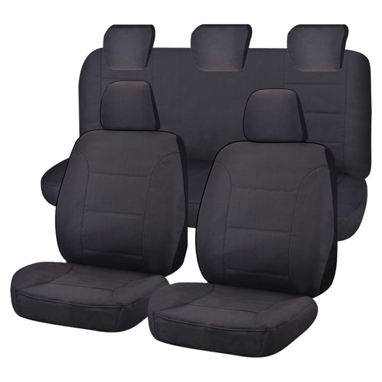 Seat Covers for MAZDA BT-50 FR UR 09/2015 - 06/2020 DUAL CAB FR CHARCOAL CHALLENGER