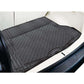 ALUMINIUM LOOK 1-Piece Boot Mat - BLACK [Rubber/Aluminium Look]