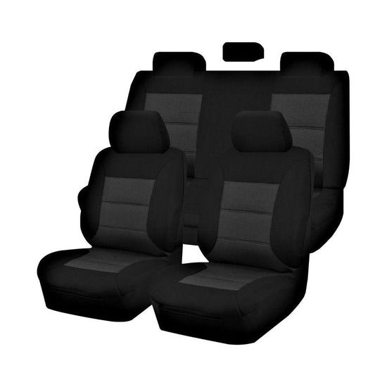 Premium Jacquard Seat Covers - For Toyota Tacoma Dual Cab (2005-2015)