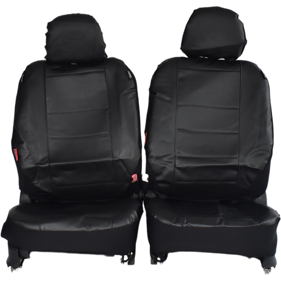 Leather Look Car Seat Covers For Holden Commodore Ve-Ve11 2006-2013 | Black